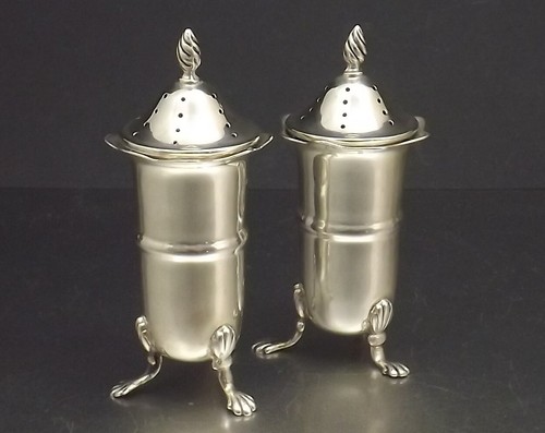 Paire salieres argent - de,