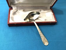 Louche à sauce gras maigre PLATIL modèle LOUIS XV - MARLY métal argenté Couvert