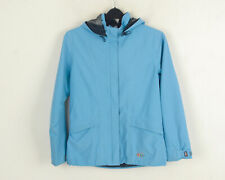 RUKKA GORE-TEX Veste Femme S À Capuche EU 36 Pour Course Randonnée Marche Bleu