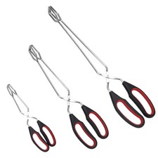 3 Pack Scissor Tongs Cooking