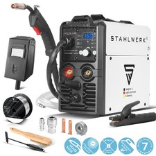 STAHLWERK MIG MAG 160 M Poste de soudure combiné 5 en 1 entièrement synergique