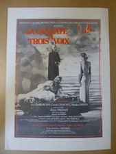 La Cantate à Trois Voix P