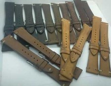 Cinturino Shell Cordovan Vintage Fait Main En Italie 20/16mm 110X65 Court