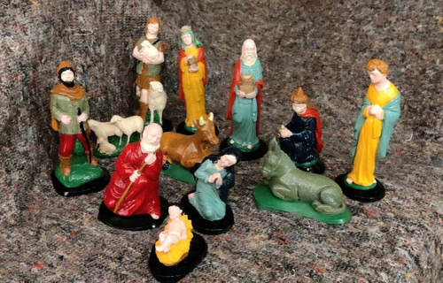 Creche noel santons - creche,