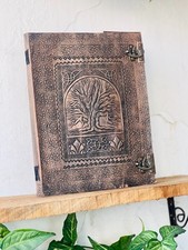 Livre vierge journal en cuir