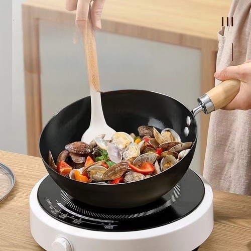 Wok fonte pot - wok,