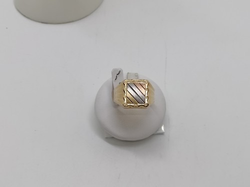 Bague homme jaune 18kt - d'homme, en