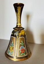 Cloche bell cristal - cristal, ambré
