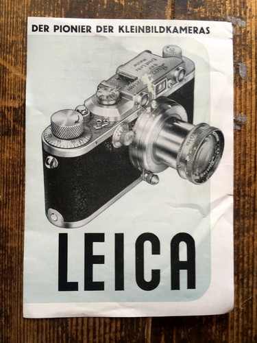 Leica pionnier des caméras - leica,
