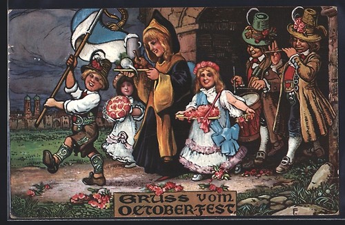 Carte postale oktoberfest - postale,
