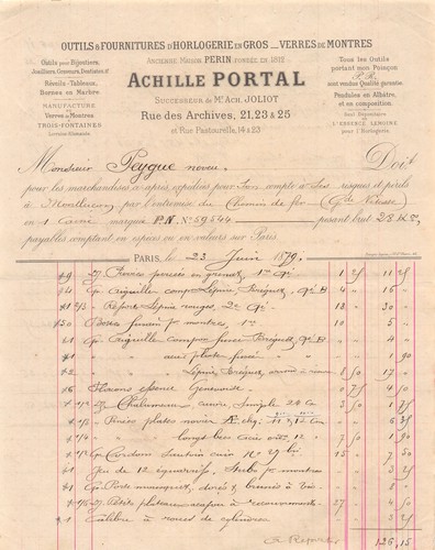 1879 outils fournitures - et,
