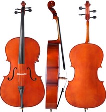 FR Violoncelle 4/4 M-tunes No.140 en bois - pour les étudiants