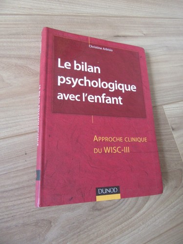 Arbisio bilan wisc - wisc, iii