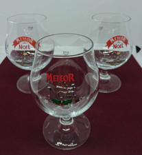 3 Verres à bière / tulipes Bière de Nöel METEOR 25 cl Collection
