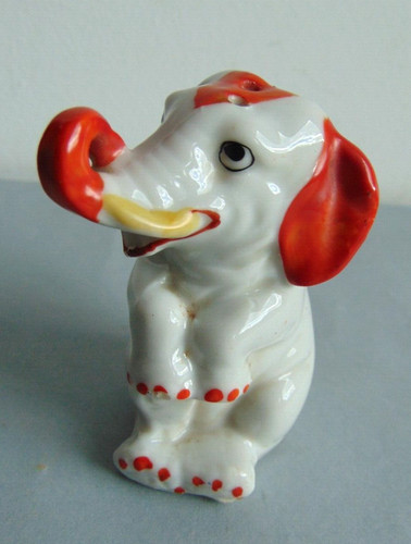 Salière ancienne porcelaine