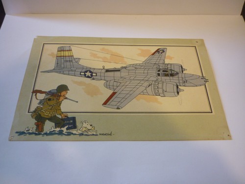 Chromo image chèque - image, tintin