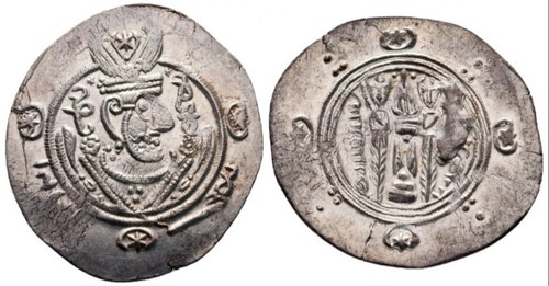 Abbasside hémidrachme - abbasside,,