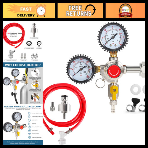 Co2 regulator kit - regulator, with
