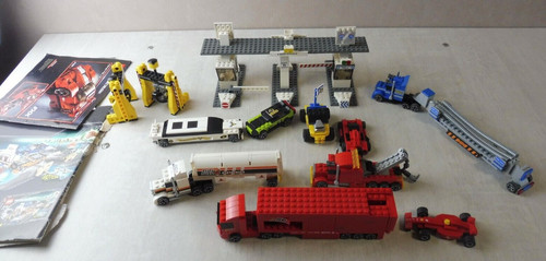 Lot lego racers - lego, racers,