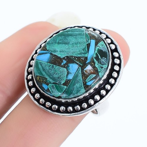 Bague argent pierre - en,