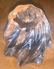 Bougeoir en cristal de