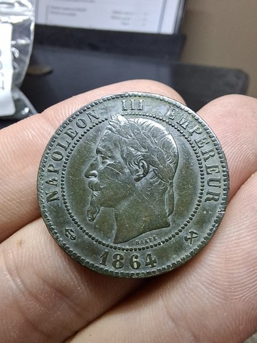 Napoléon iii centimes - napoléon, 10