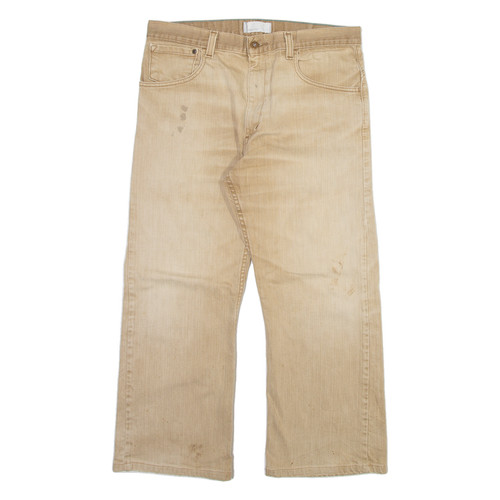 Pantalons beige regular - pantalons,