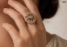 Bague diamants naturels 43 - bague,