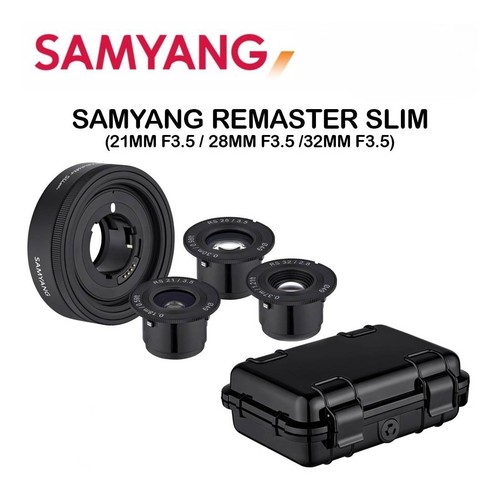 Samyang remaster slim 21mm - samyang, fe
