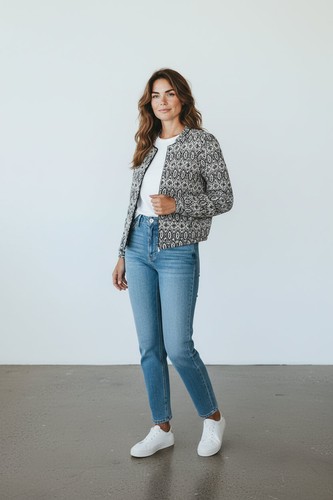 Caroll veste femme - noir, blanc