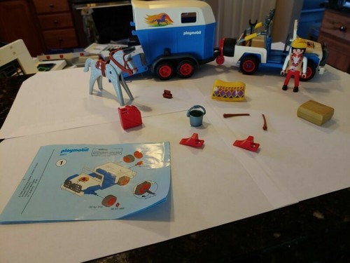 Playmobil 3851 jeep horse - jeep,