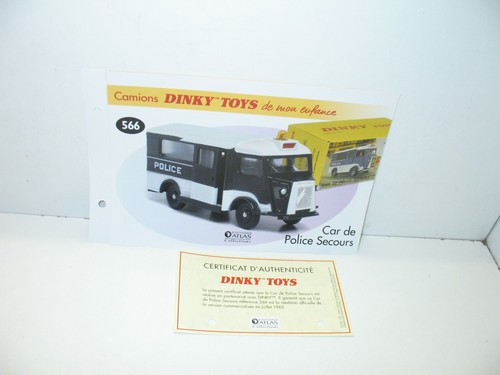 Fiche certif dinky toys - fiche,