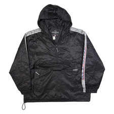 Veste Anorak À Capuche Noire