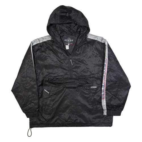 Veste anorak capuche - À, noire