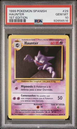 1999 pokemon spanish 1st - 1999,
