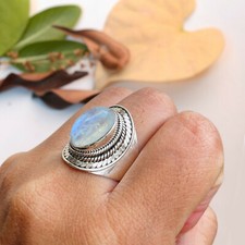 Bague boho en argent sterling