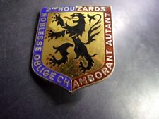 ABC . 2° Régiment de Hussards ( émail )