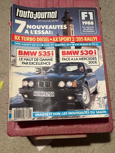 Auto journal 1988 6 revue - l'auto-journal,