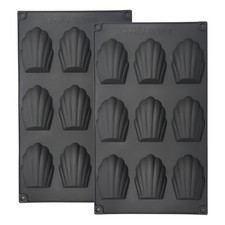 2 Pièces Moule a Madeleine, 9