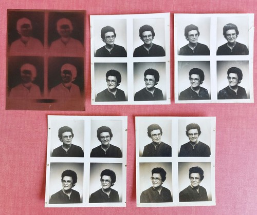 Lot planches photomaton - planches, 4