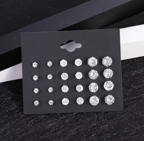 Lot paires de boucles - de, 12