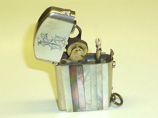 DUBSKY "RECORD" Briquet Semi-Automatique Avec Nacre - 1910 - AUTRICHE