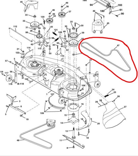 Husqvarna 122cm secondaire - husqvarna,