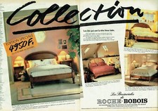 publicité Advertising 0121 1983  Roche-Bobois   Collection provi   lits chambres