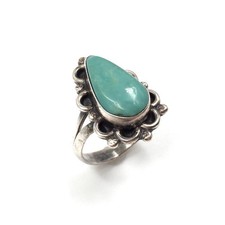 Bague en argent 925 turquoise