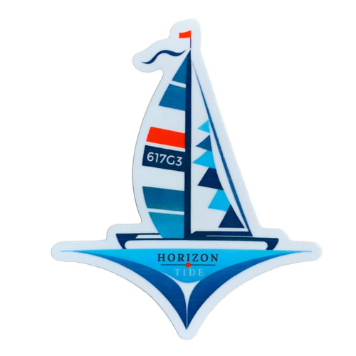 Sailing sticker horizon - sailing,