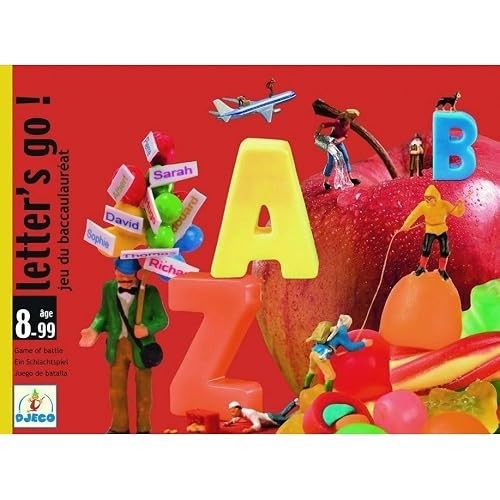 Letter djeco - letter's, go