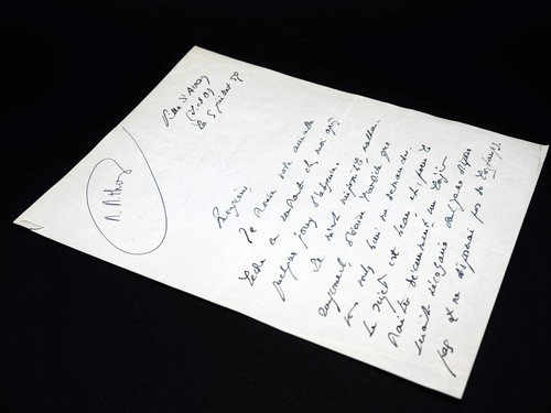 Jean rostand lettre - rostand,