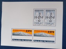 Bloc Feuillet France 50 Ans De Périgueux Écriture Braille 