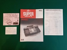 Super grafx Supergrafx SGX nec manual instructions repro